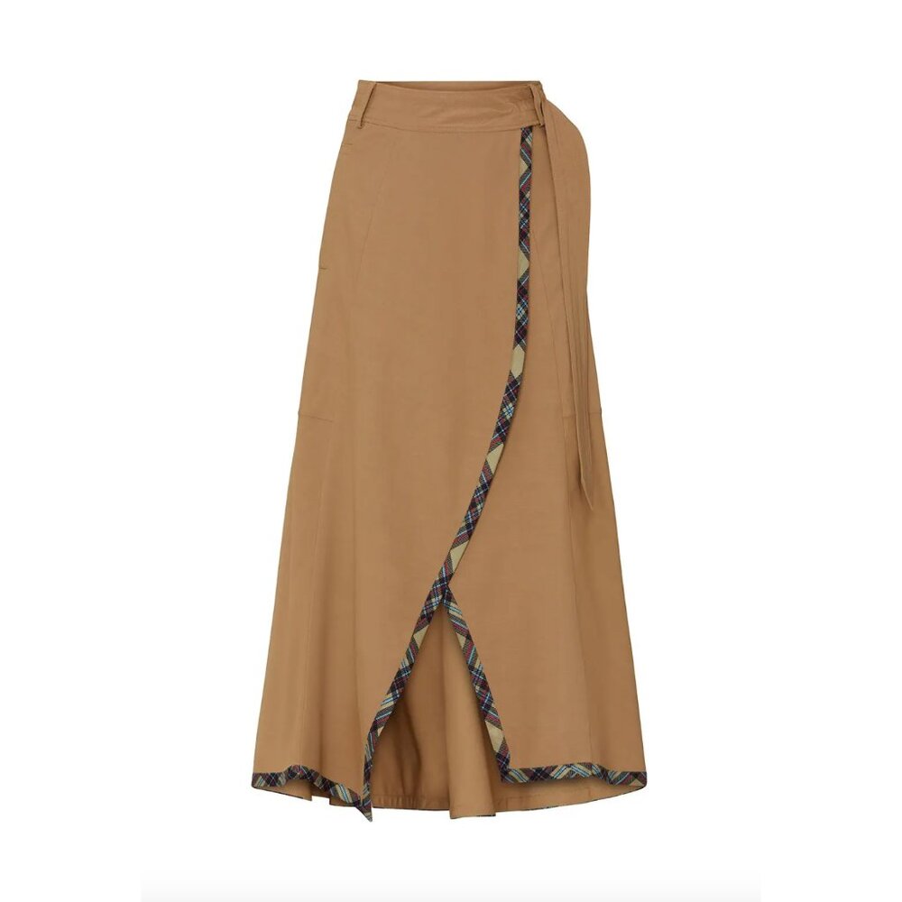 Teija Wrap Maxi Skirt